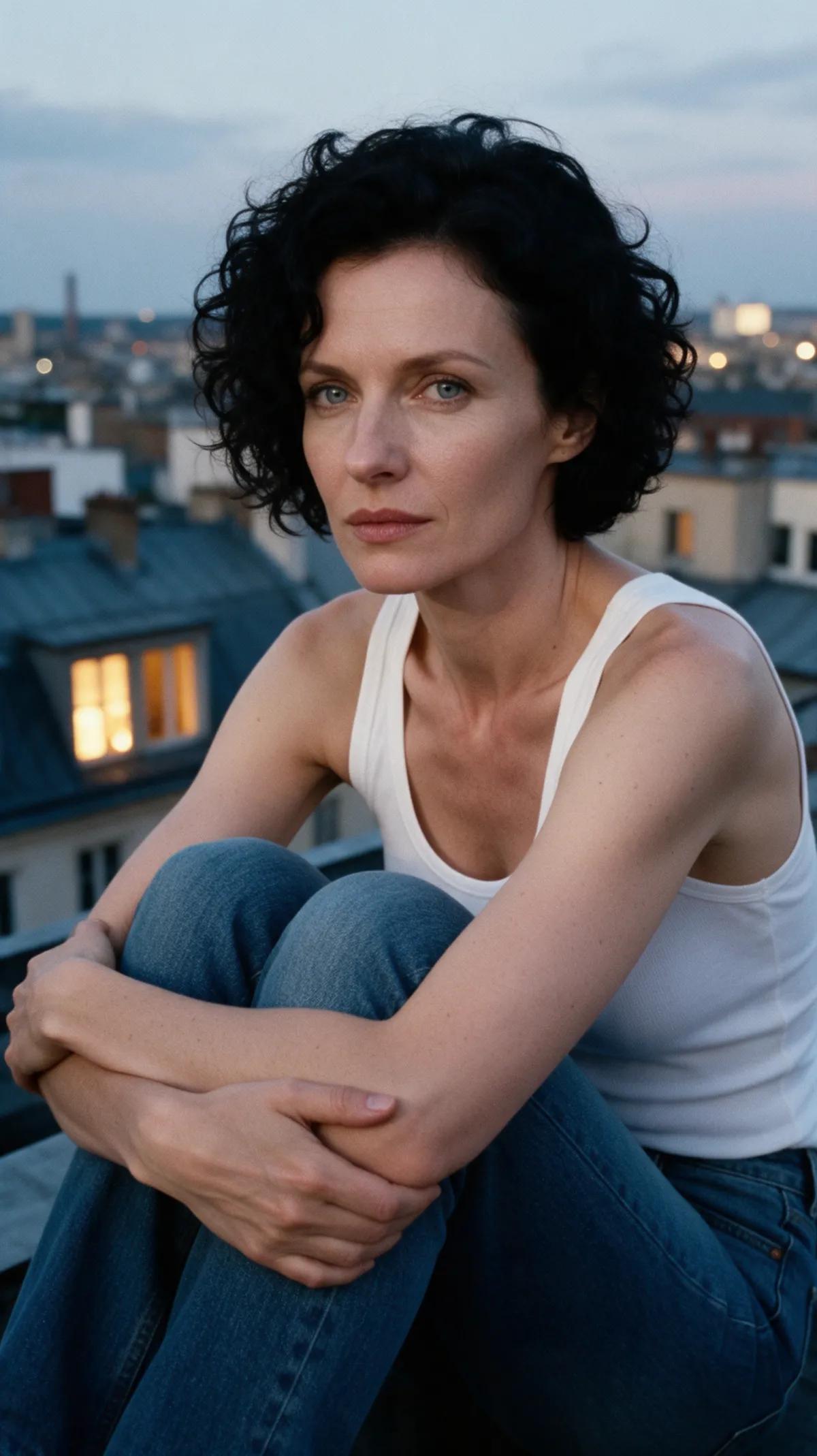 A portrait transforming into a cinematic video clip